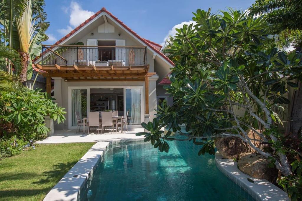 Beachfront Villa Charmant With Private Pool Koh Samui Exterior foto