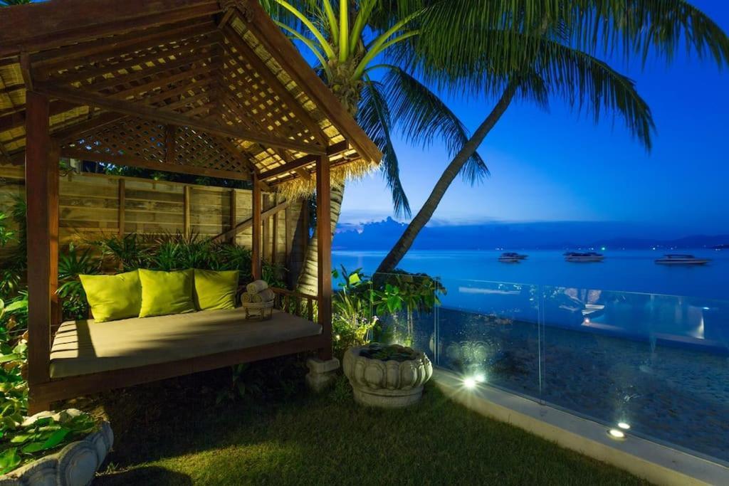 Beachfront Villa Charmant With Private Pool Koh Samui Exterior foto